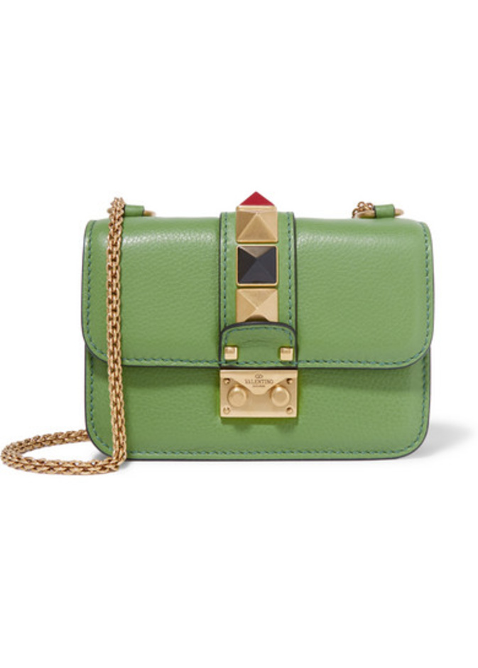 شنطة خضراء صغيرة من فالنتينو Valentino