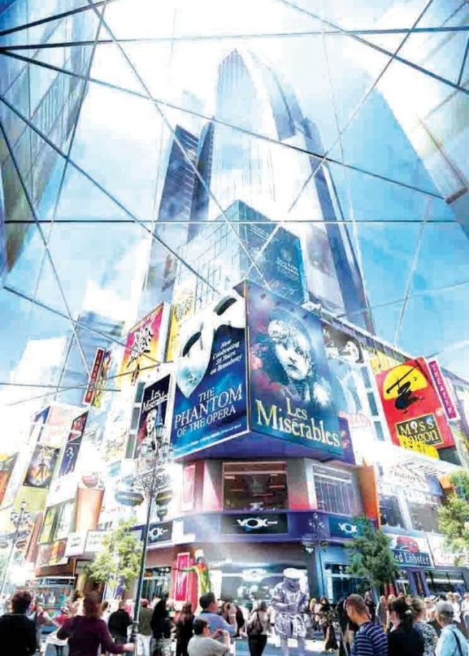  شوارع مغطاة في الصيف ومكشوفة في الشتاء