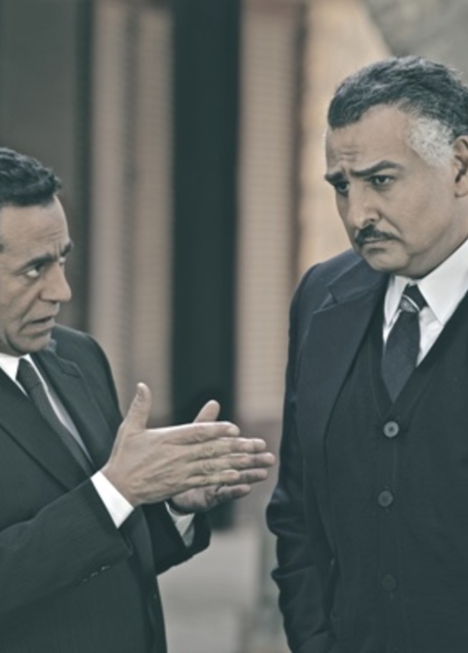 صبري فواز وجمال سليمان - هيكل وعبد الناصر