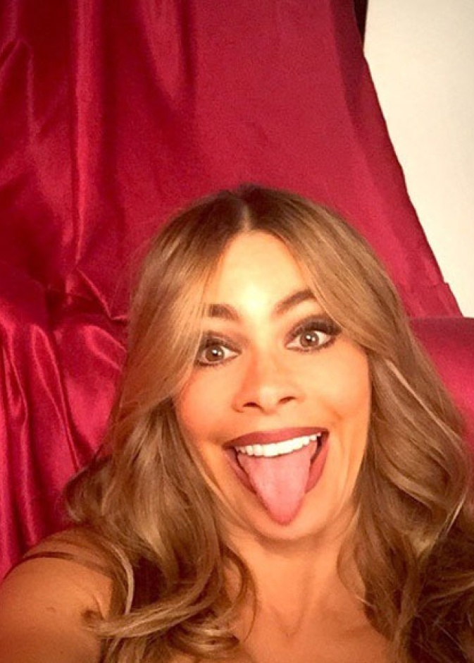 سيلفي طريف صوفيا فيرغارا