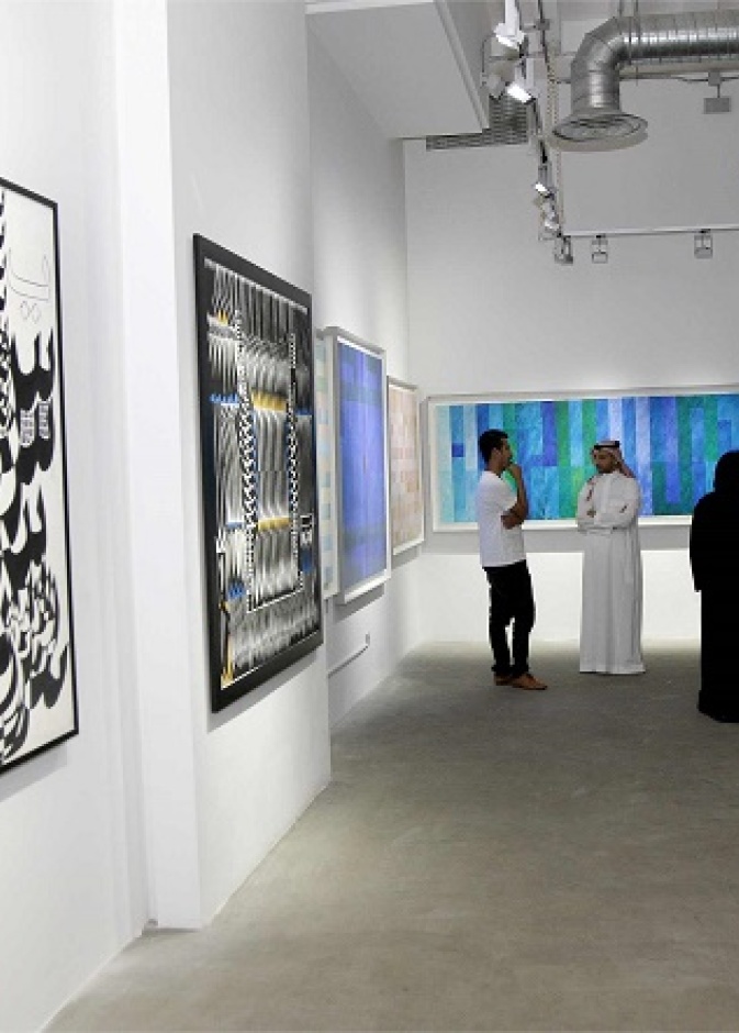 غاليري "الآن" بالرياض مساحة فنية معاصرة 