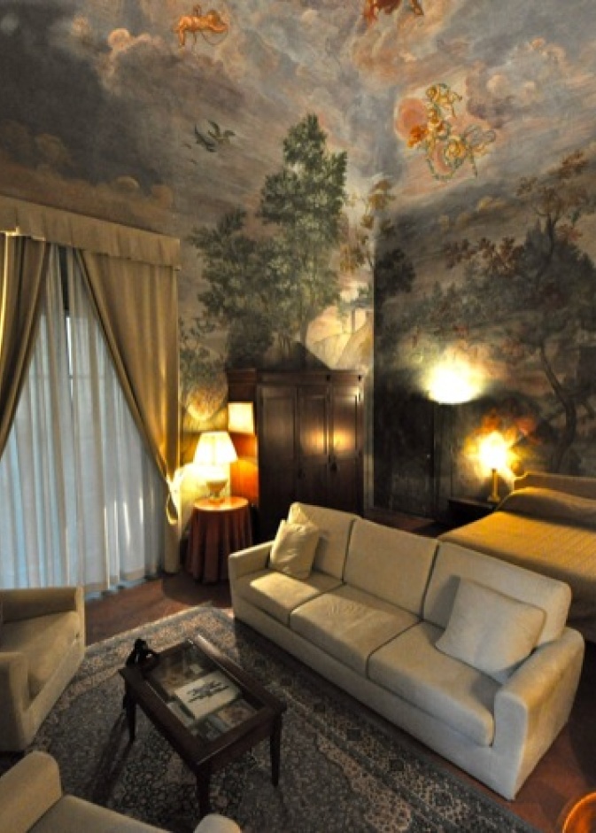 غرفة في Palazzo Magnani Feroni