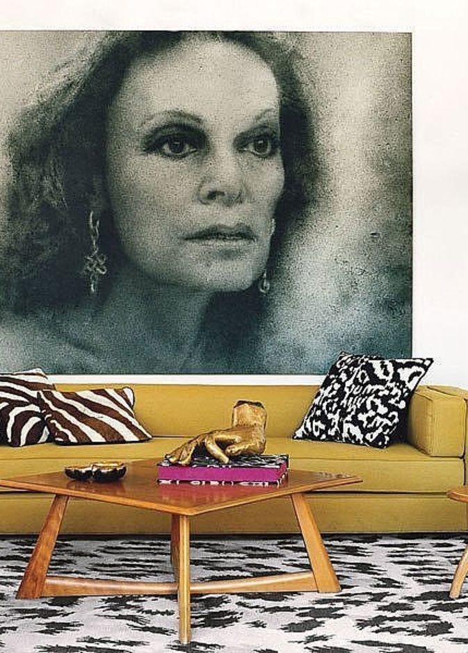 غرفة معيشة ديان فون فورستنبرج