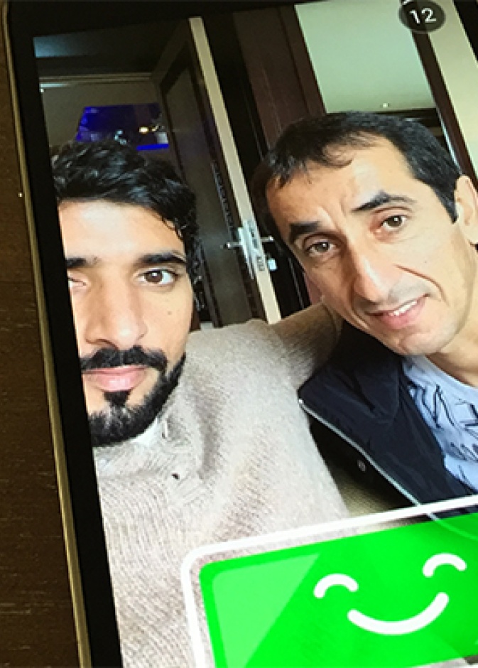 وأخيرا .. "فزاع" على السناب شات