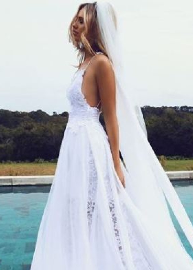 فستان الزفاف الاكثر شعبية على الانترنت