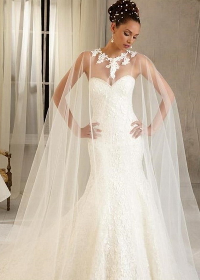 فستان زفاف بستايل البرنس