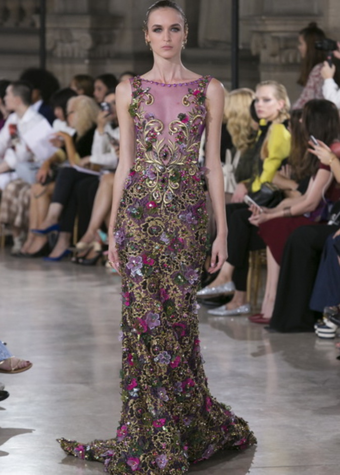 فستان من مجموعة زهير مراد لخريف وشتاء 2016  