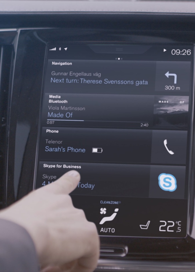 فولفو لن تتيح مكالمات الفيديو حفاظا على حياة السائقين