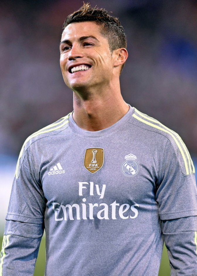 رونالدو وماريسا خلال عرض فيلمه الجديد