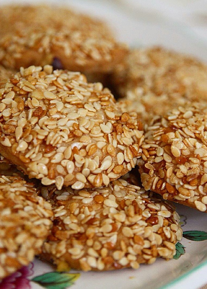 كعك بالسمسم