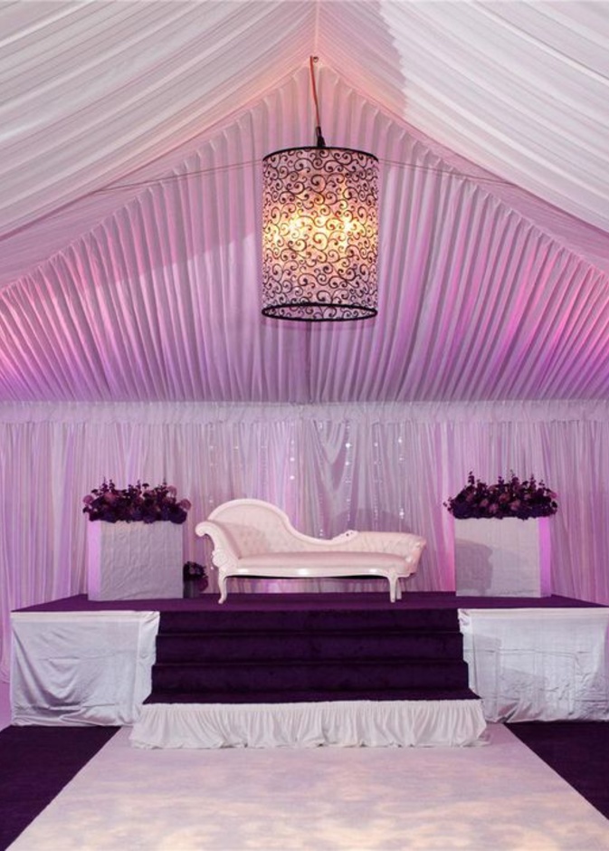 كوشة أفراح ناعمة و أنيقة