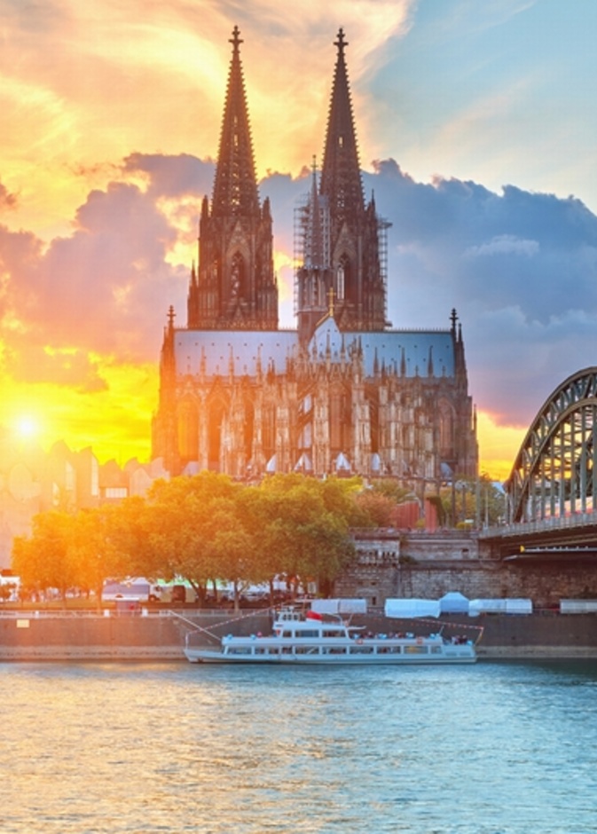 كولمن عند غروب الشمس