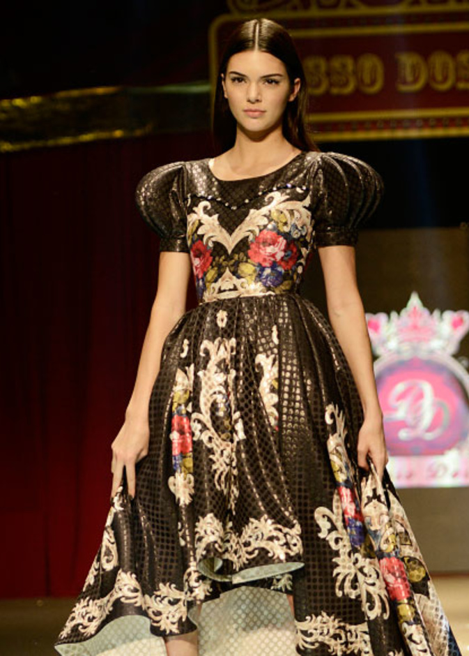  كيندال جينر على متن منطاد