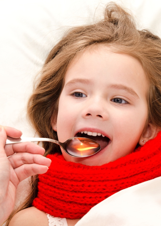 لا لاستخدام الملاعق في اعطاء الدواء للاطفال