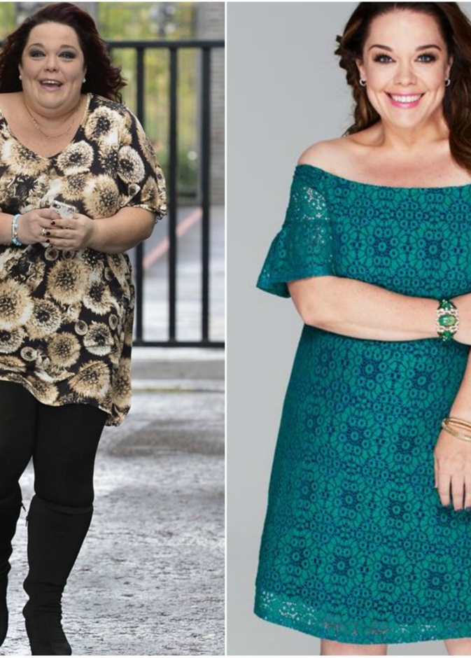 ليزا رايلي قبل و بعد