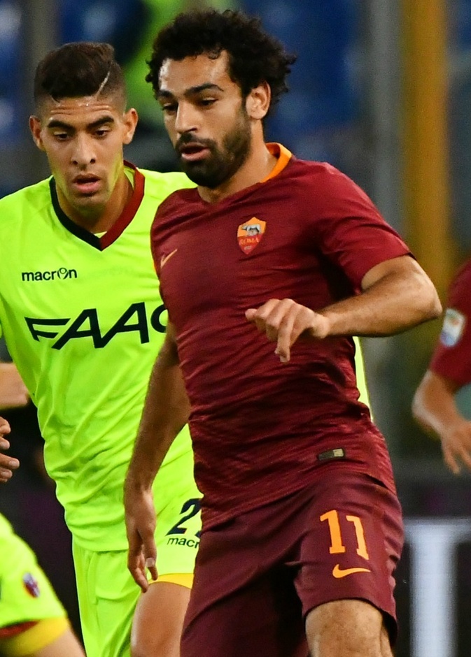 محمد صلاح يسجل هاتريك في مرمى بولونيا