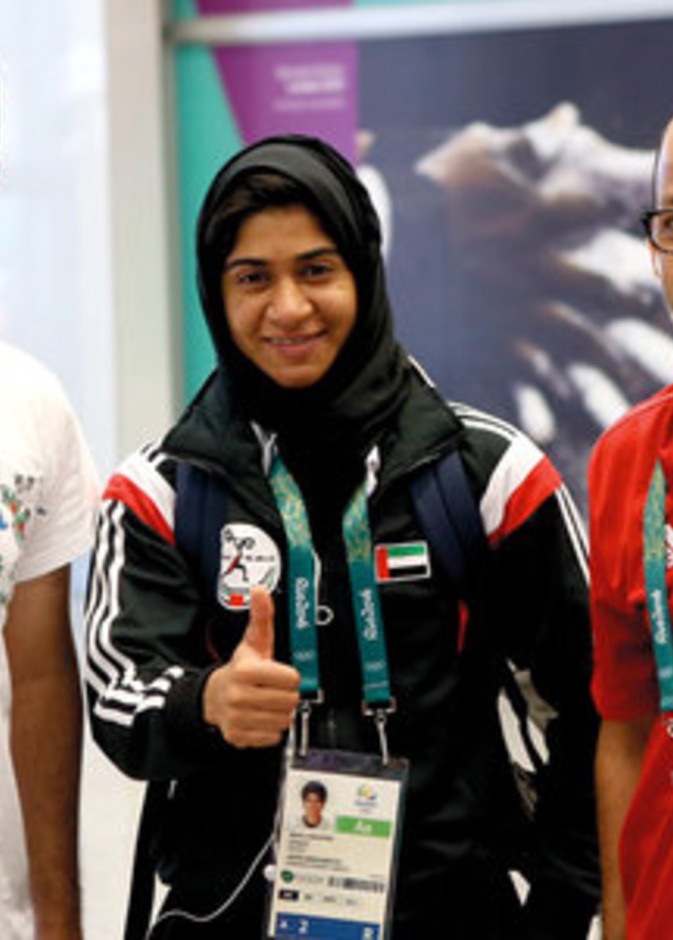 مشاركة عائشة البلوشي في الاولمبياد خير دليل على مكانة الرياضة النسائية بالامارات