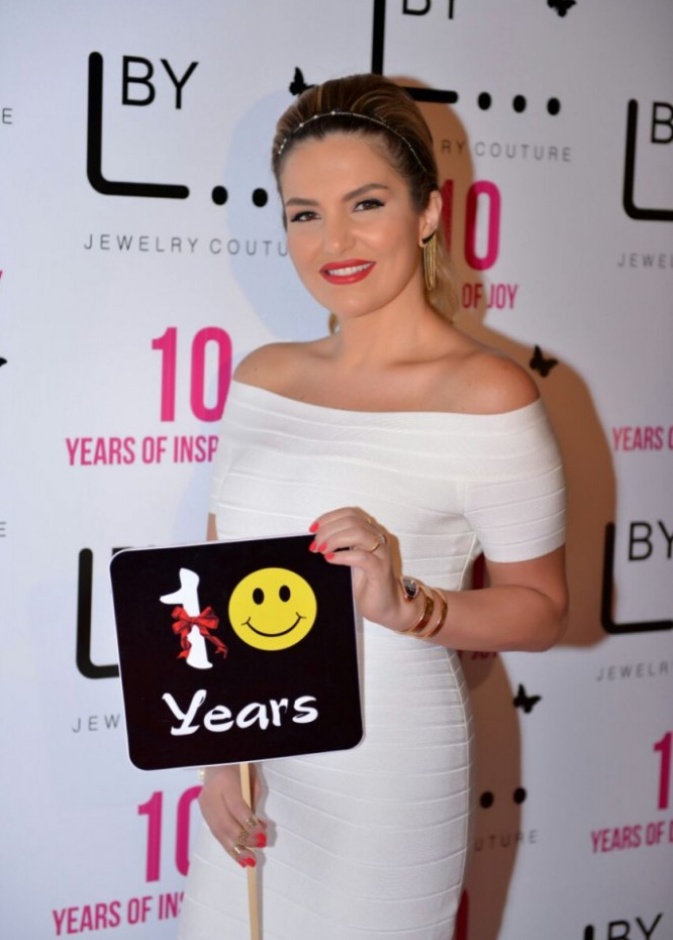 مصممة المجوهرات لينا الراعي