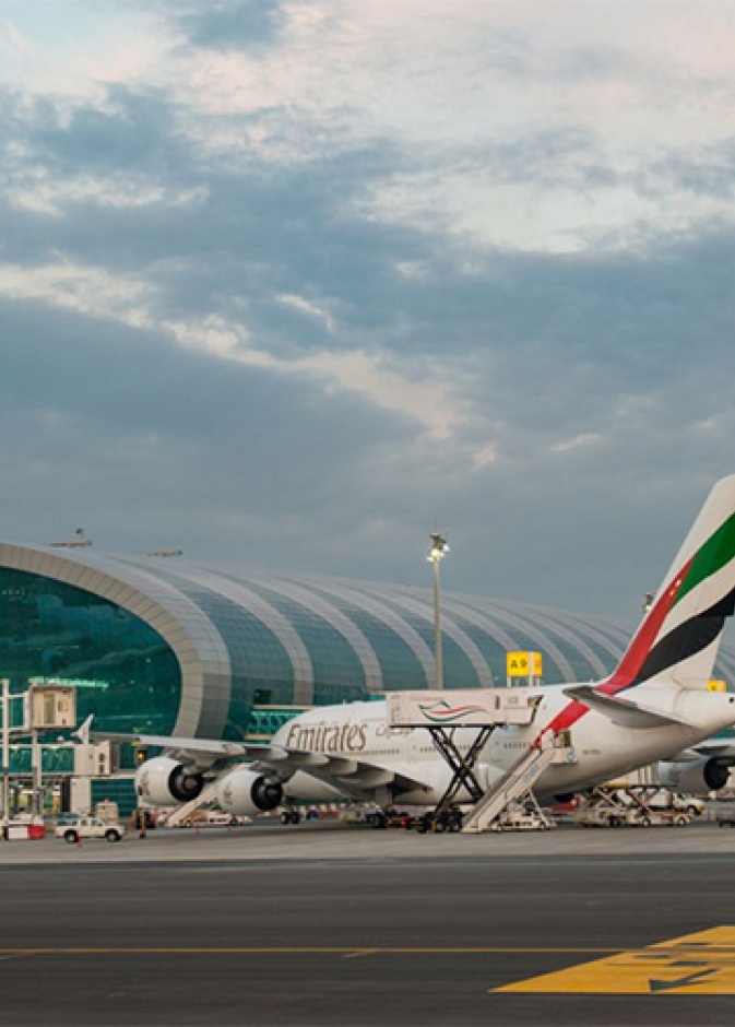 مطار دبي الدولي .. الأول عالميا من حيث عدد المسافرين الدوليين