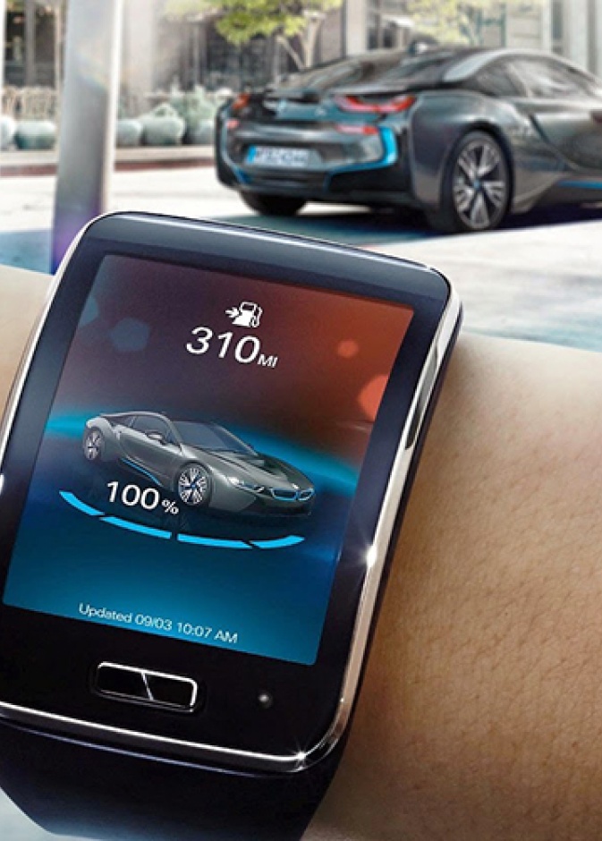 مع BMW اركن سيارتك من خلال ساعتك الذكية