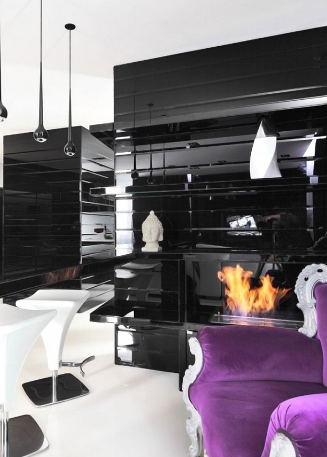  مفروشات بنفسجية راقية