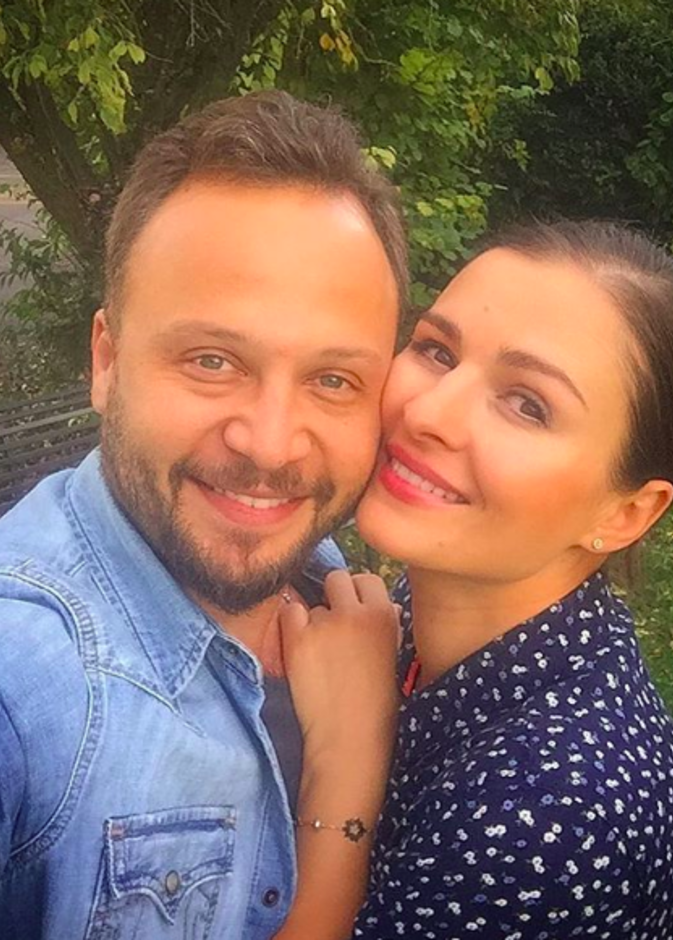 مكسيم خليل وزوجته سوسن ارشيد