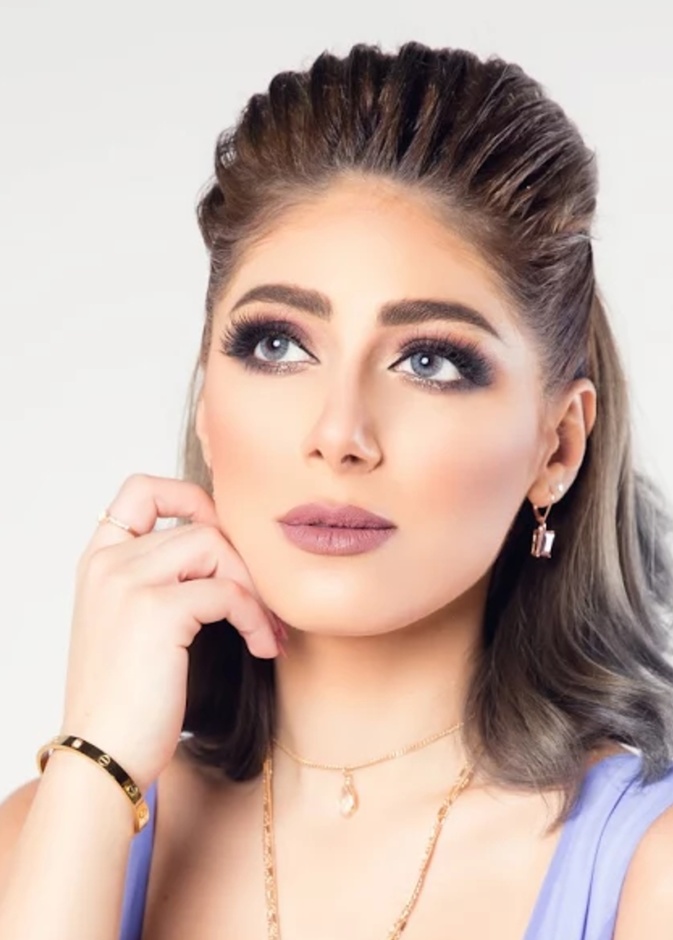 مكياج للمناسبات من أعمال إيمان 