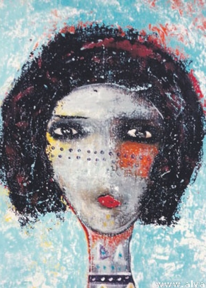 من أعمال غادة المحمدي