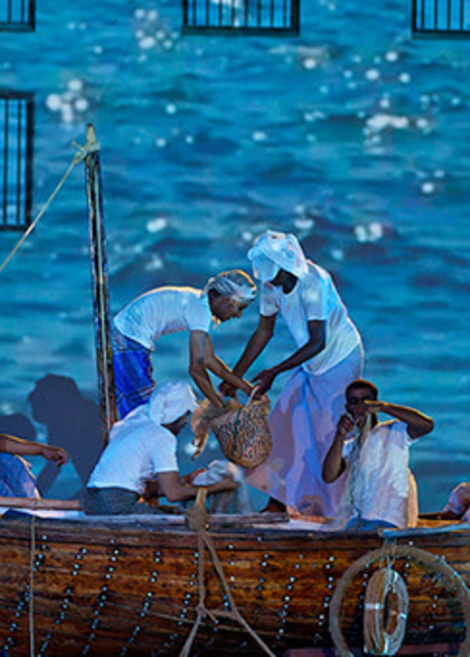 من فعاليات مهرجان قصر الحصن