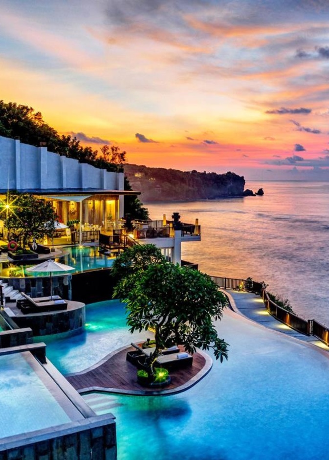 منتجع Anantara Uluwatu – Bali– شكل المنتجع من الخارج