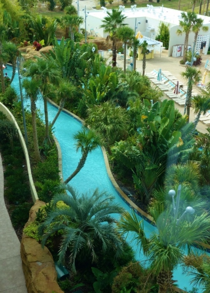 منتجع Cabana Bay Beach  -  قناة ليزي ريفر  Lazy River