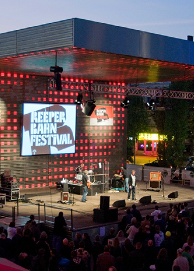 مهرجان ريبربان للموسيقى في مدينة هامبورغ الألمانية