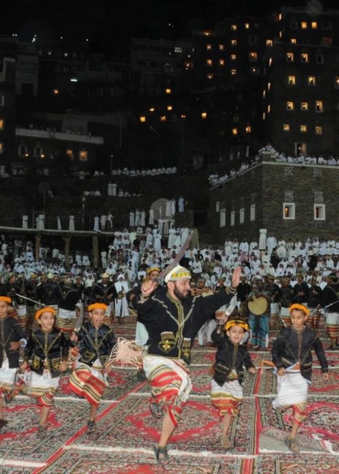 مهرجان قرية رجال ألمع 