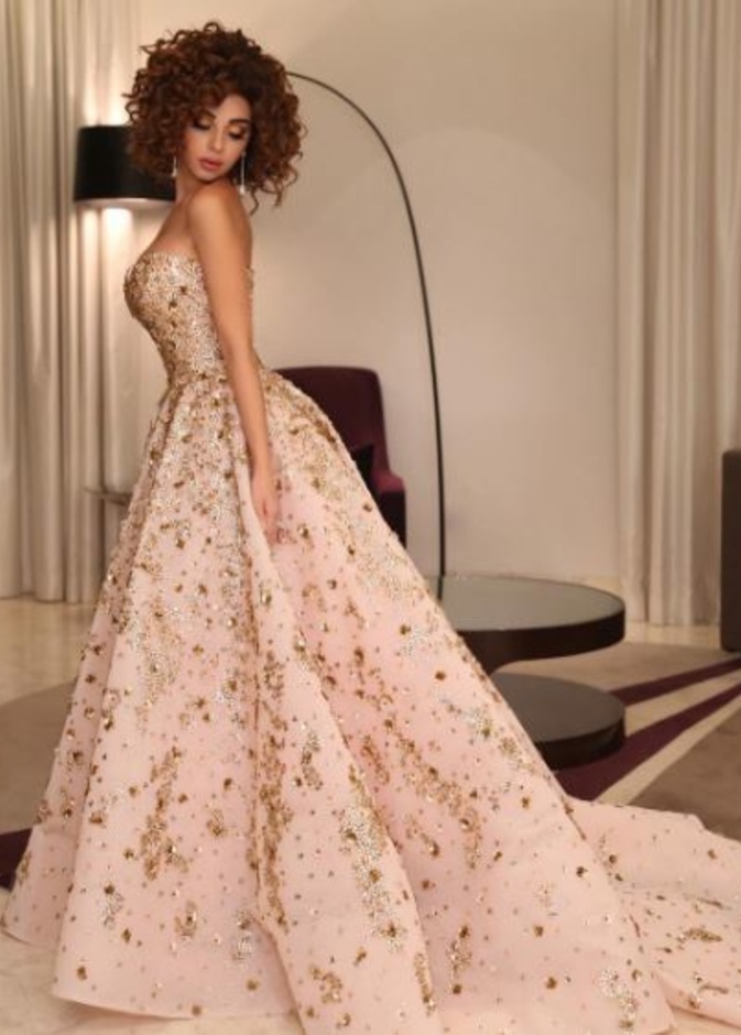 ميريام فارس بأناقة رامي القاضي