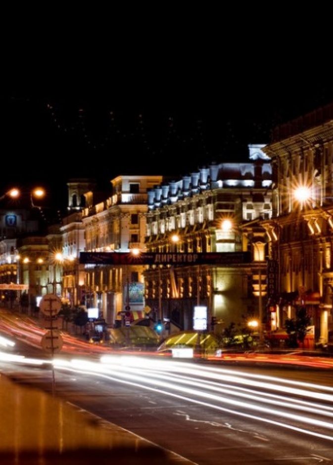 مينسك ليلاً