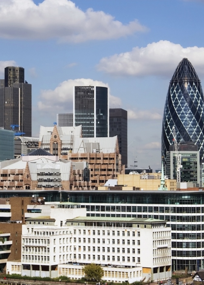 ناطحات السحاب بلندن