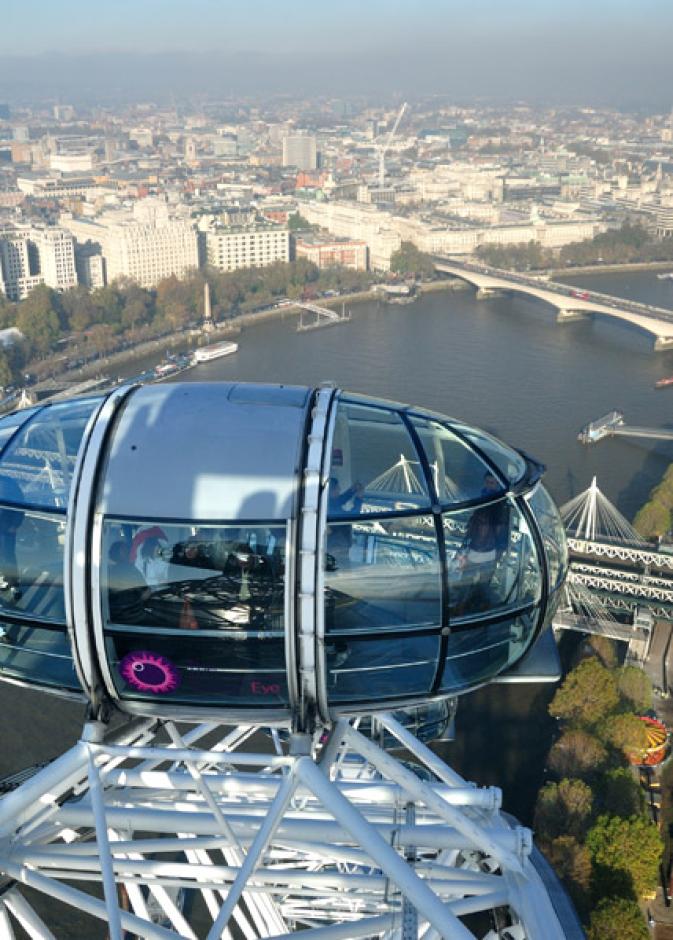 نظرة بانورامية على مدينة لندن