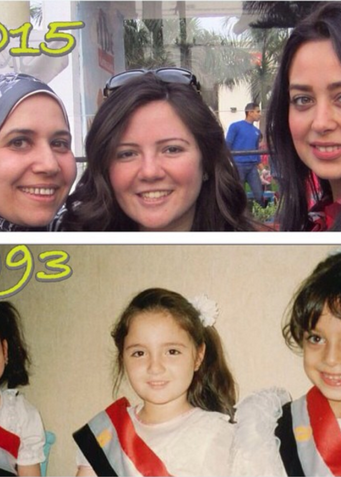 هبة مجدي تسترجع ذكرياتها