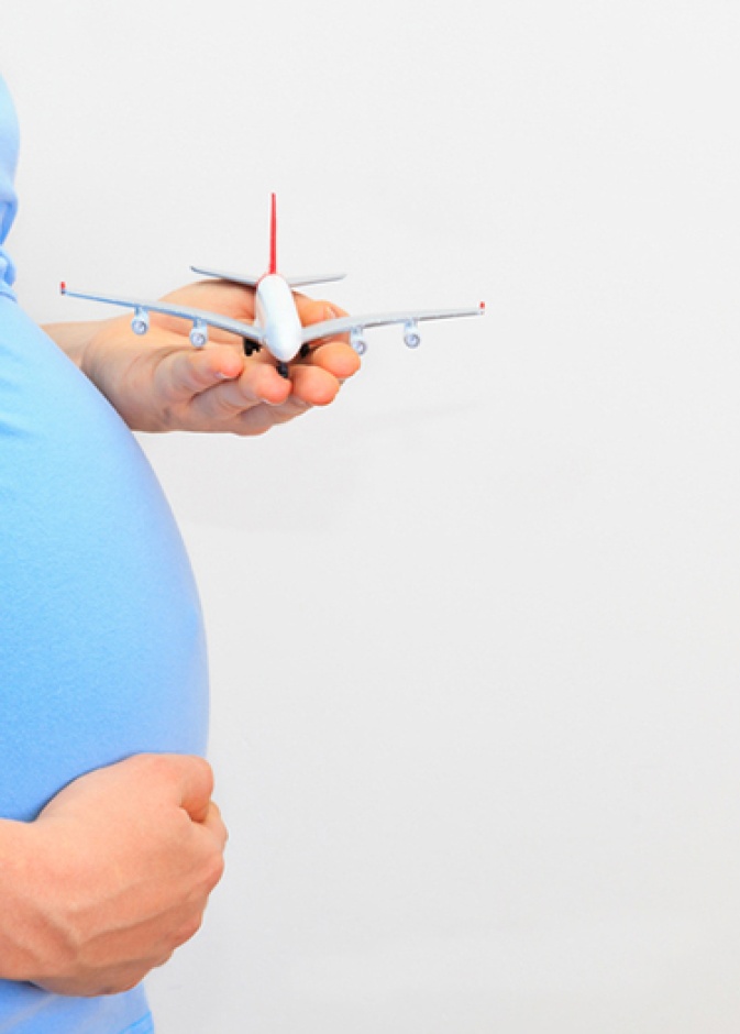 هل السفر يؤثر على الحامل