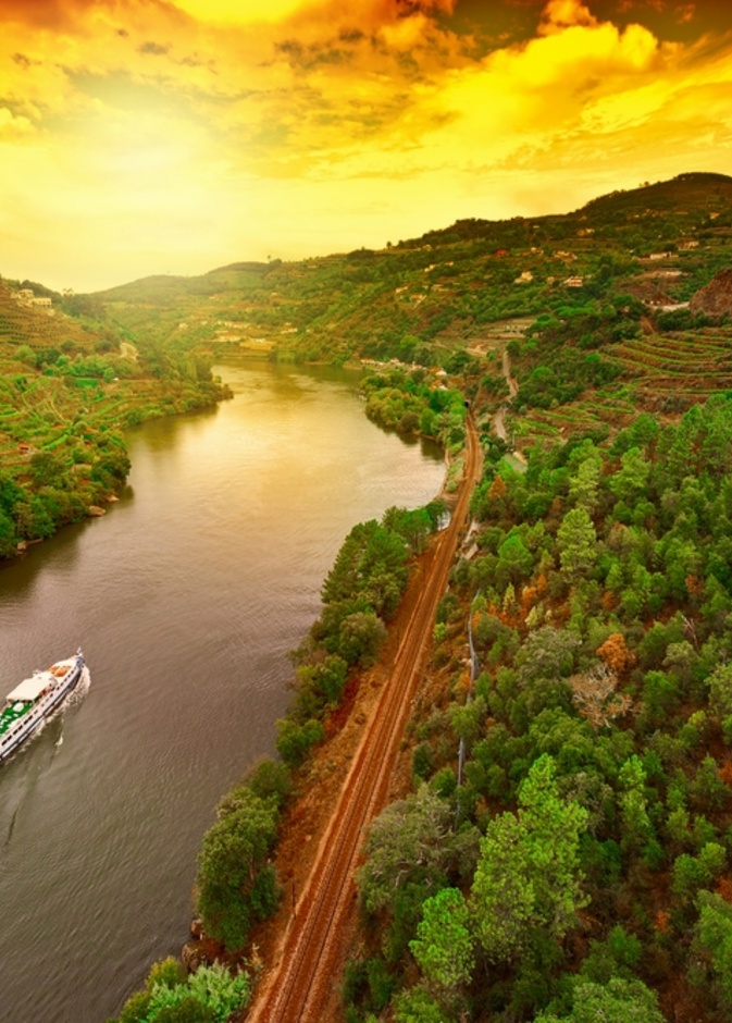 وادي دورو البرتغال ومزارع العنب