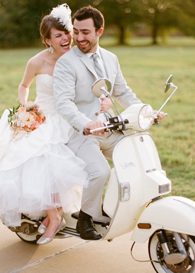  وسائل نقل مبتكرة ليوم الزفاف