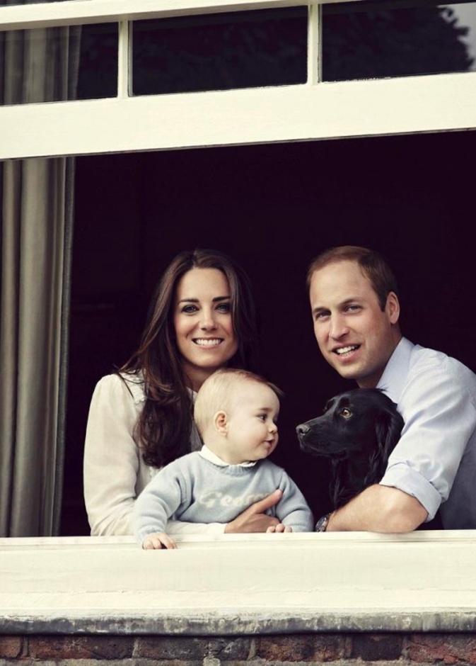  وليام وكيت وجورج ونظرة من النافذة