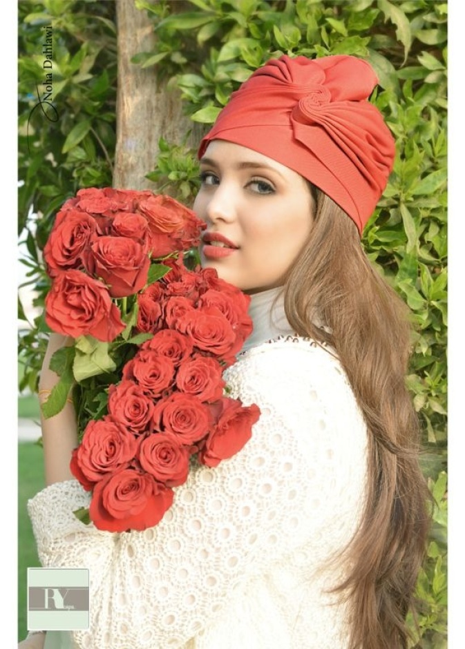 يمكن ارتداء التوربان بهذا الشكل