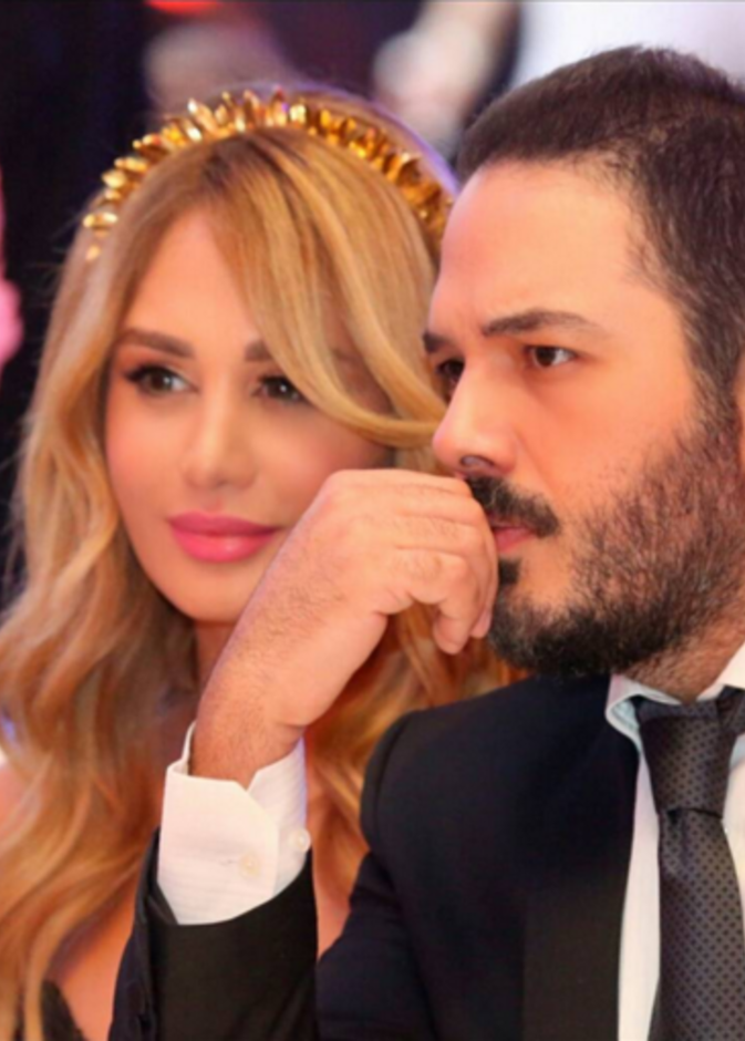 رامي عياش مع زوجته داليدا