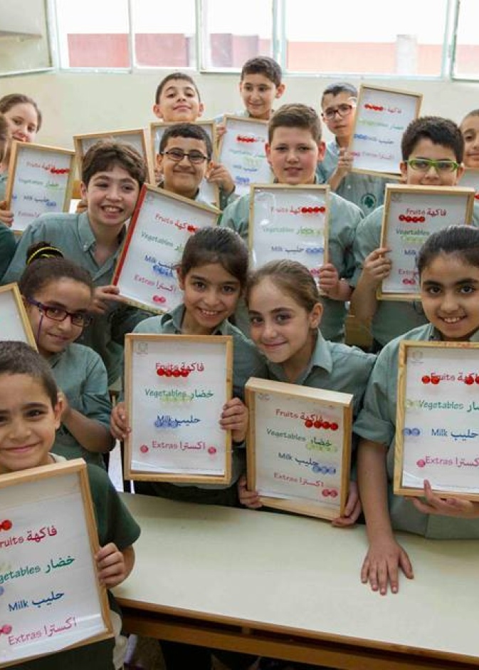 لبنان تدعم السلوك الصحي لغذاء الأطفال في المناهج 
