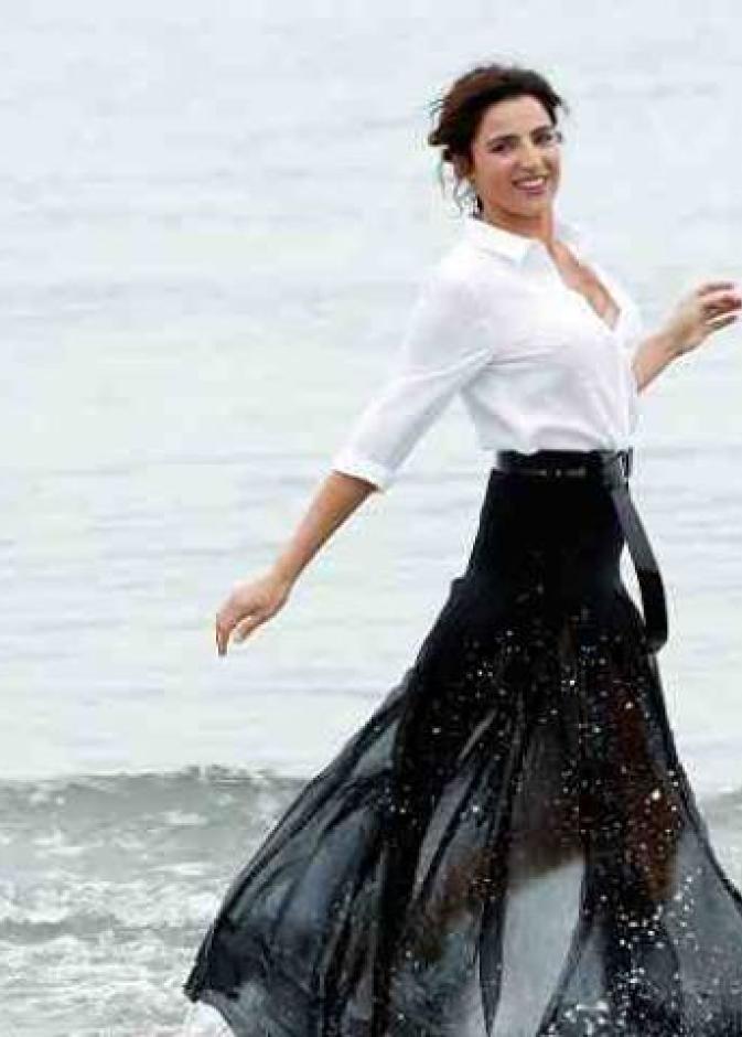 النجمة Luisa Ranieri أصرت على دخول مهرجان فينيسيا من البحر