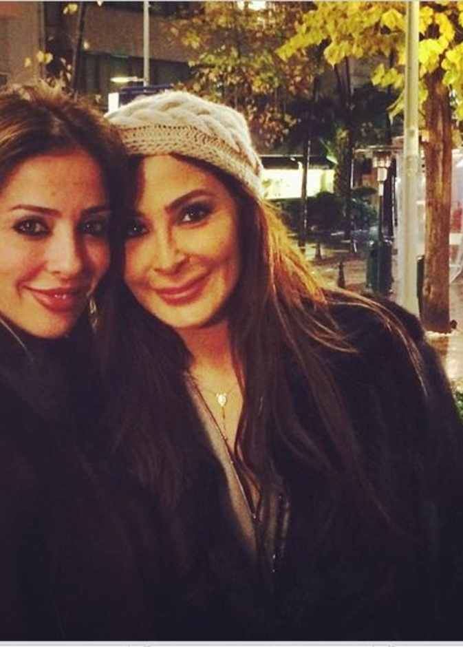 اليسا ووفاء الكيلاني يقضيان أوقاتا ممتعة في اسطنبول 