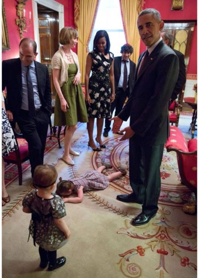 هذه الطفلة تضع رئيس أقوى دولة في العالم بموقف لا يحسد عليه