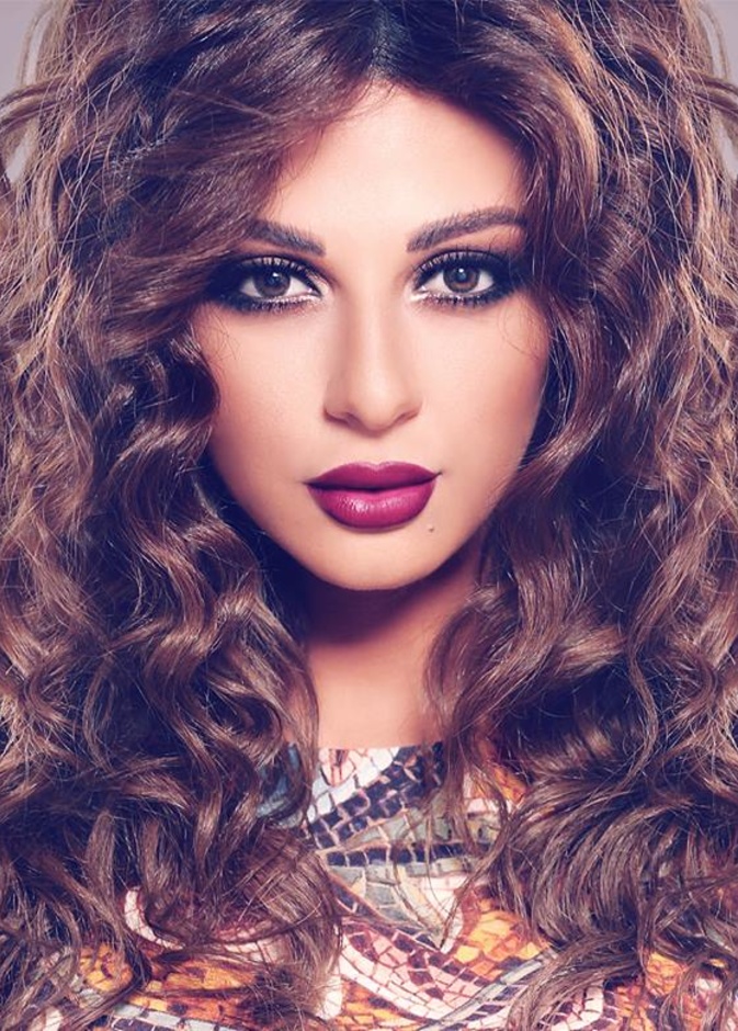 ميريام فارس في أستوديو الفن في بداية الألفية