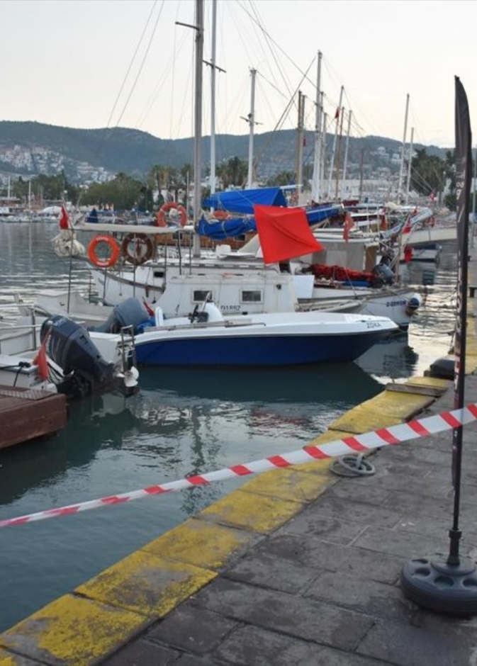 زلزل تركيا في منطقة بحر إيجة